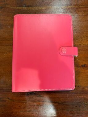 filoFAX A5 original organizer patent rose